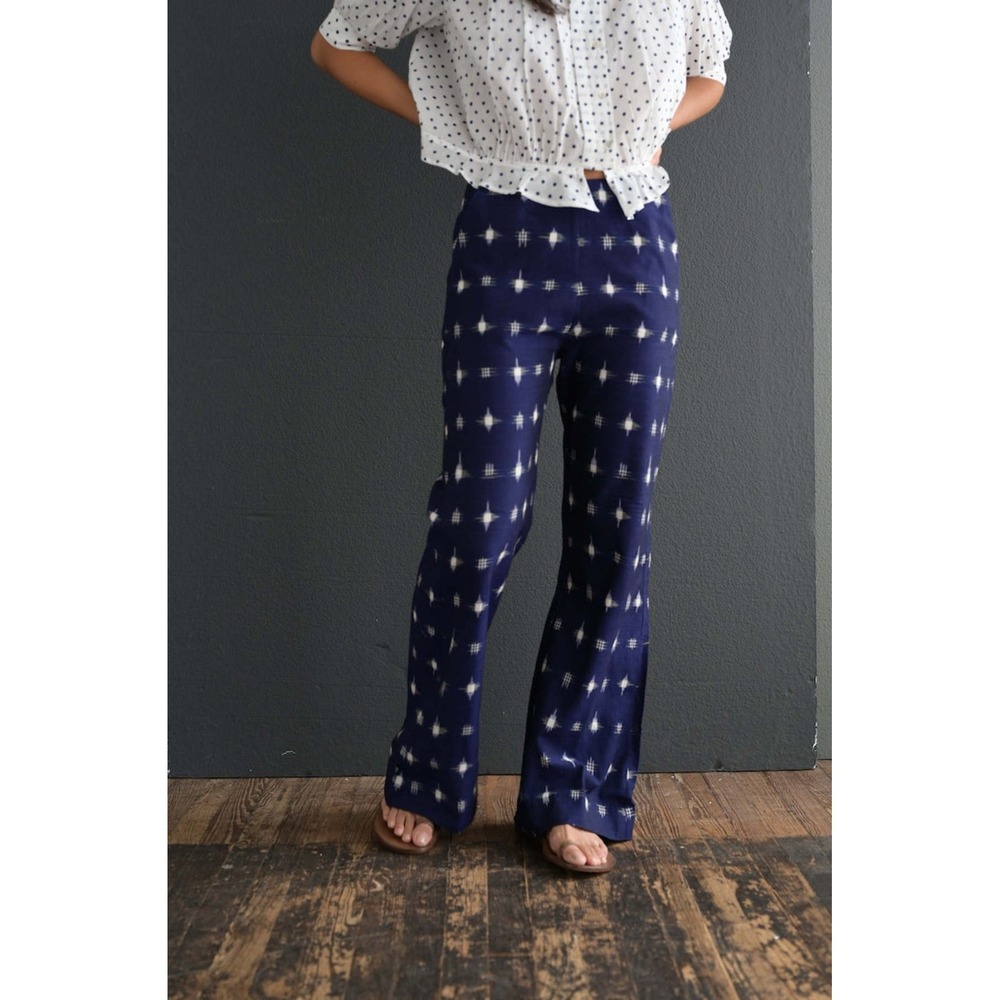 New NWT Alix of Bohemia Pants Charlie Ikat